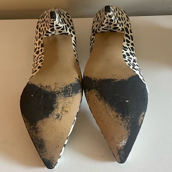 Vintage Animal Print Pumps - Picture 4 of 5